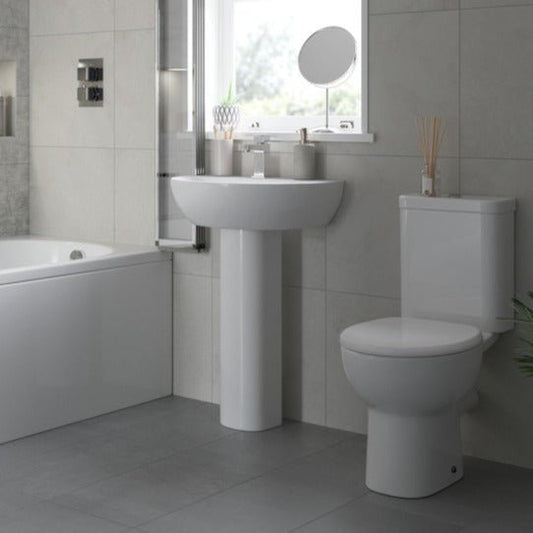 Marco Close Couple Cloakroom Suite - bathandtile