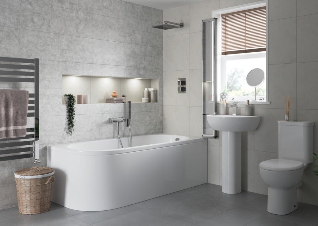 Marco Close Couple Cloakroom Suite - bathandtile