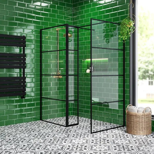 Metro Verde Botella Gloss 100x200mm Tiles - bathandtile