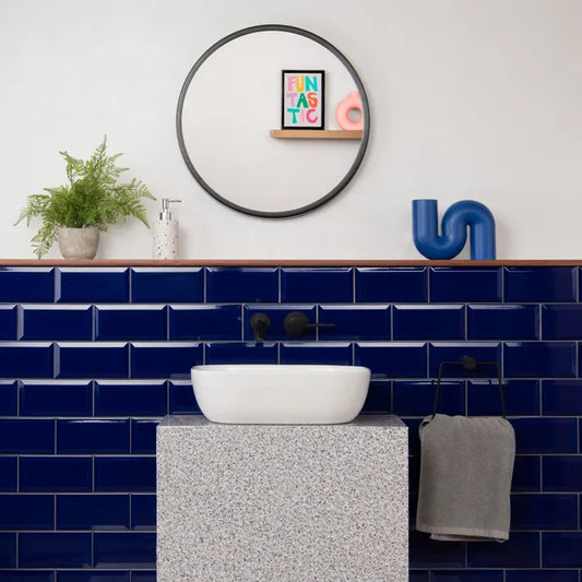 metro cobalto tiles 200x100mm, Ceramic Tiles, Metro  Tiles, Wall Tiles, Blue Tiles, 1