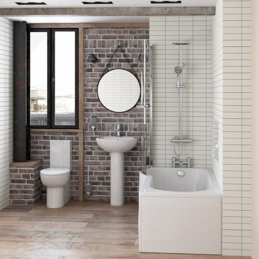 Mia Basin And Close Coupled Toilet Set - bathandtile