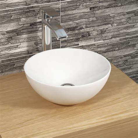 Milan Counter Top Round Washbowl 410mm - bathandtile