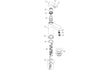 mode mono chrome basin mixer tap waste, Alessio, Chrome Basin Taps, Taps, 4