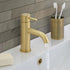 montel mono brushed brass basin tap waste, Alessio, Brushed Brass Basin Taps, Taps, 2