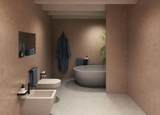 new sandstone 1200mm mdf nu lock wet wall panel, MDF Wet Wall Panels, Perform Panel, Wet Wall Panels, 1