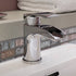 nicci chrome basin mixer tap waste, Alessio, Chrome Basin Taps, Taps, 2