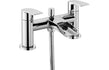 nicci chrome bath filler with shower mixer kit, Alessio, Chrome Bath Taps, Taps, 5