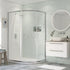 nico 1000x800mm 1 door offset quadrant shower enclosure, Alessio, chrome, Offset Quadrant Shower Enclosures, Shower Enclosures, 1