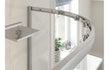 nico 1200x800mm 1 door offset quadrant shower enclosure, Alessio, chrome, Offset Quadrant Shower Enclosures, Shower Enclosures, 2