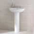 nico basin full pedestal 573x460mm 2th, Alessio, Basins, Full Pedestal Basin, 1