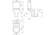 Nico Toilet WC & Soft Close Toilet Seat - bathandtile