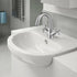 oxford chrome basin mixer tap waste, Alessio, Chrome Basin Taps, Taps, 3