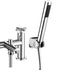 oxford chrome bath filler tap with shower mixer kit, Alessio, Chrome Bath Shower Mixer Taps, Bath Taps, Taps, 5
