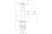 oxford chrome bath taps, Alessio, Chrome Bath Taps, Taps, 7