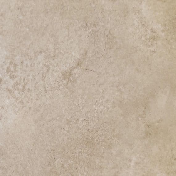 Oyster Beige Tile Embossed Matt Vinyl Flooring - bathandtile