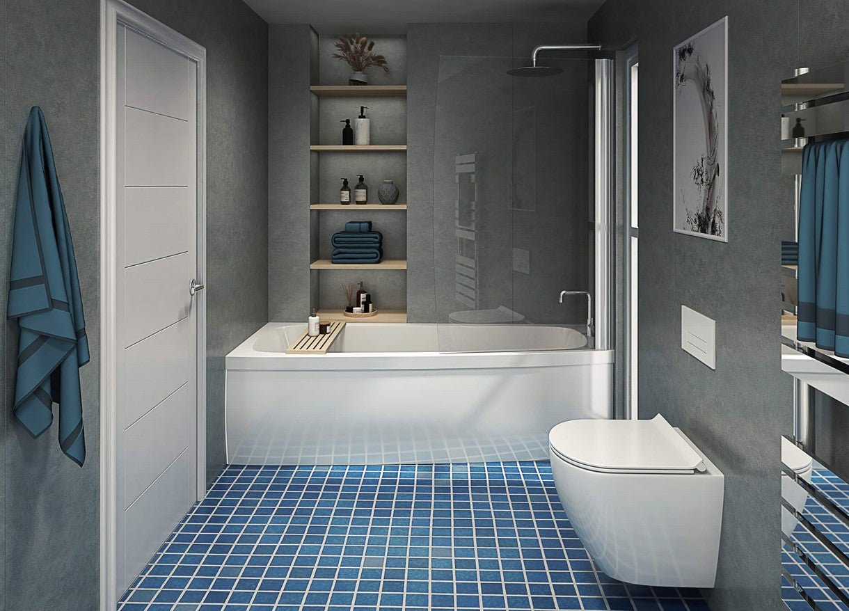 oyster marble 900mm mdf nu lock wet wall panel, MDF Wet Wall Panels, Perform Panel, Wet Wall Panels, 1