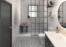  White Frost 900mm MDF Nu-lock Wet Wall Panel