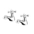 piero bath pillar taps, Alessio, Chrome Bath Taps, Taps, 3