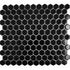 pixel black hexagon gloss 260x300 price per sheet tiles, Floor Tiles, Mosaic  Tiles, Porcelain Tiles, Wall Tiles, Black Tiles, 2