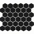 pixel black hexagon matt 325x282 price per sheet tiles, Floor Tiles, Mosaic  Tiles, Porcelain Tiles, Wall Tiles, Black Tiles, 2