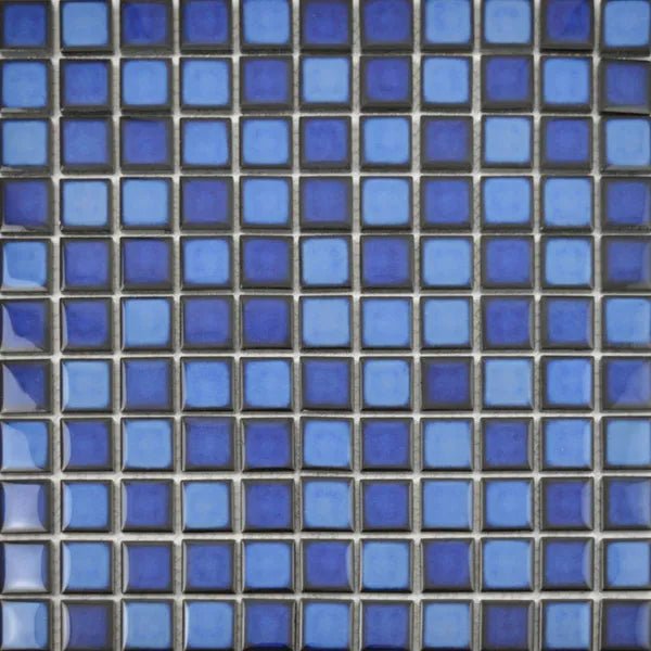 Pixel Ocean Blend 300x300 (Price Per sheet) Tiles - bathandtile