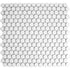 pixel white circular matt 300x300 price per sheet tiles, Floor Tiles, Mosaic  Tiles, Porcelain Tiles, Wall Tiles, White Tiles, 3