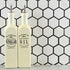 pixel white hexagon matt 325x282 price per sheet tiles, Floor Tiles, Mosaic  Tiles, Porcelain Tiles, Wall Tiles, White Tiles, 1