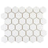 pixel white hexagon matt 325x282 price per sheet tiles, Floor Tiles, Mosaic  Tiles, Porcelain Tiles, Wall Tiles, White Tiles, 2