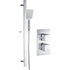 raul square shower pack single outlet riser kit, Alessio, Mixer Showers, Shower Valves, Showers, 2