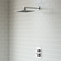 Raul Square Shower Pack- Single Outlet with Overhead Shower Head