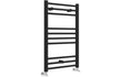 riccardo-straight-towel-radiator-600x800mm-matt-black, Alessio, Heating, Radiators, Towel Rails, 1