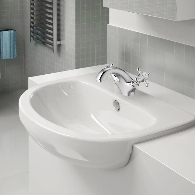 Sabrina Basin Mixer Tap And Waste - bathandtile