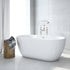 sabrina floor standing bath shower mixer tap with shower kit, Alessio, Chrome Bath Taps, Free Standing Bath Taps, Taps, 3