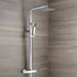 sergio thermostatic bar mixer shower with riser overhead kt, Alessio, Mixer Showers, Showers, 1