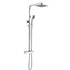 sergio thermostatic bar mixer shower with riser overhead kt, Alessio, Mixer Showers, Showers, 2
