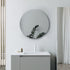 sleek 600mm round mirror, Alessio, Mirrors, Round Mirrors, Standard Bathroom Mirrors, 1
