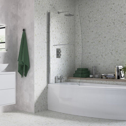 Space Saver Bath Screen - bathandtile