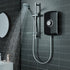 Triton Amore Electric Shower 8.5kW - Black Gloss - bathandtile