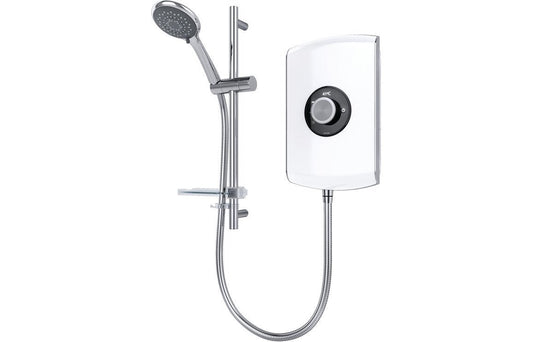 Triton Amore Electric Shower 9.5kW - White Gloss - bathandtile