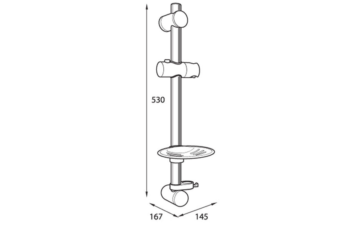 Triton Aspirante 9.5kW Contemporary Electric Shower - Brushed Steel - bathandtile