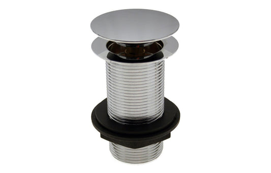 Unslotted Click Clack Basin Waste 1 1/4" Unslotted - bathandtile