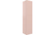 Valente 350mm Wall Hung 1 Door Tall Unit - Matt Antique Rose - bathandtile