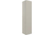 Valente 350mm Wall Hung 1 Door Tall Unit - Matt Latte - bathandtile
