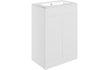 valente 615mm floor standing 2 door basin unit basin matt white, Alessio, Sink Vanity Unit, Basin Unit, 4
