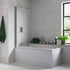 Valeria Complete Bathroom Suite 1700mm Bath - Left Hand Unit Anthracite - bathandtile