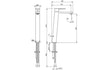 vema lys tall basin mixer tap, Vema, Chrome Basin Taps, Tall Basin Taps, Taps, 4