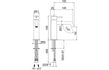 vema maira matt black basin mixer tap, Vema, Black Basin Taps, Taps, 4