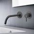 vema maira wall mounted basin mixer tap matt black, Vema, Black Basin Taps, Taps, Wall Mounted Basin Taps, 3
