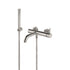 vema tiber wall mounted bath shower mixer tap st steel, Vema, Stainless Steel Bath Shower Mixer Taps, Bath Taps, Taps, 2