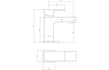 verona chrome cloakroom basin mixer tap waste, Alessio, Chrome Basin Taps, Cloakroom Basin Taps, Taps, 5
